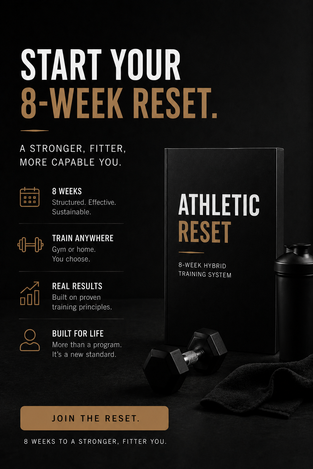 Athletic Fitness for Everyday Life | 8-Week Program
