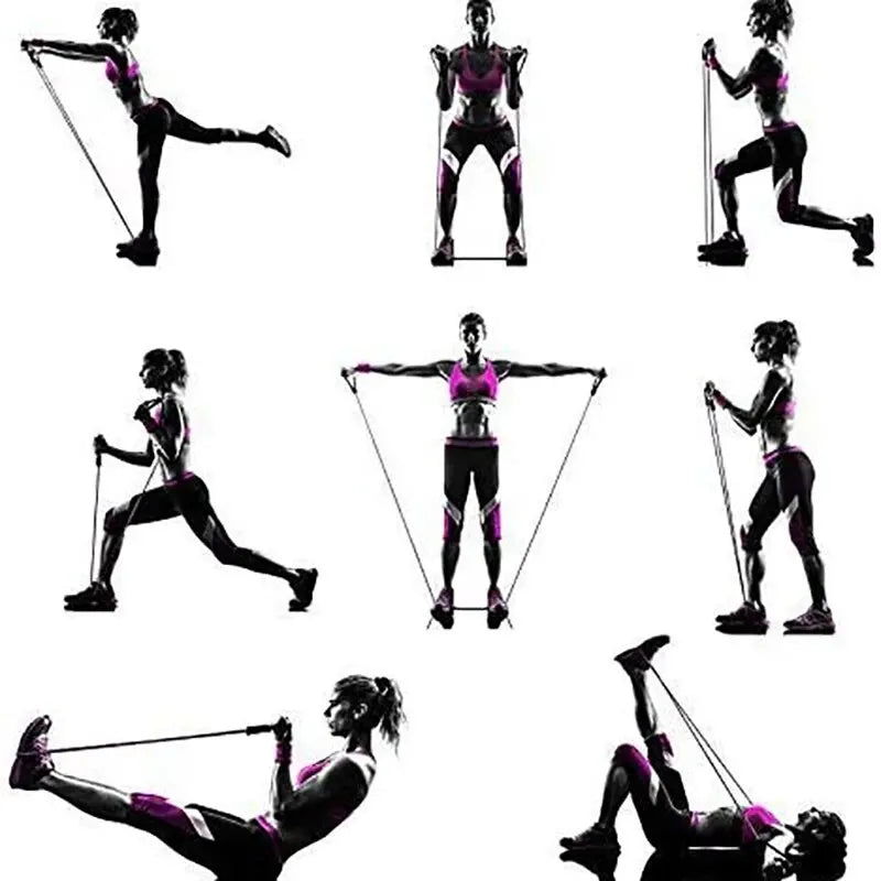 4-Week Home Workout Resistance Band Set